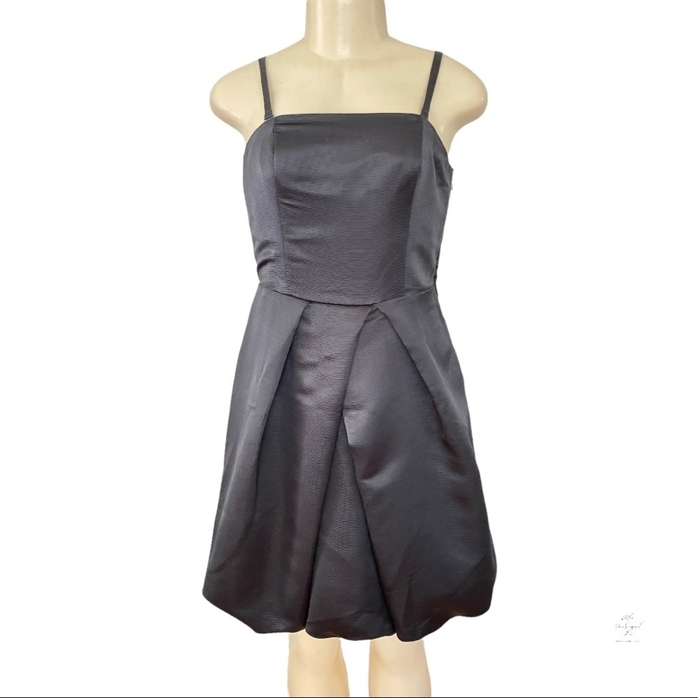 Womans Little Black Dress Express Studio Fit & Flare‎ Cami Strapless Princess S